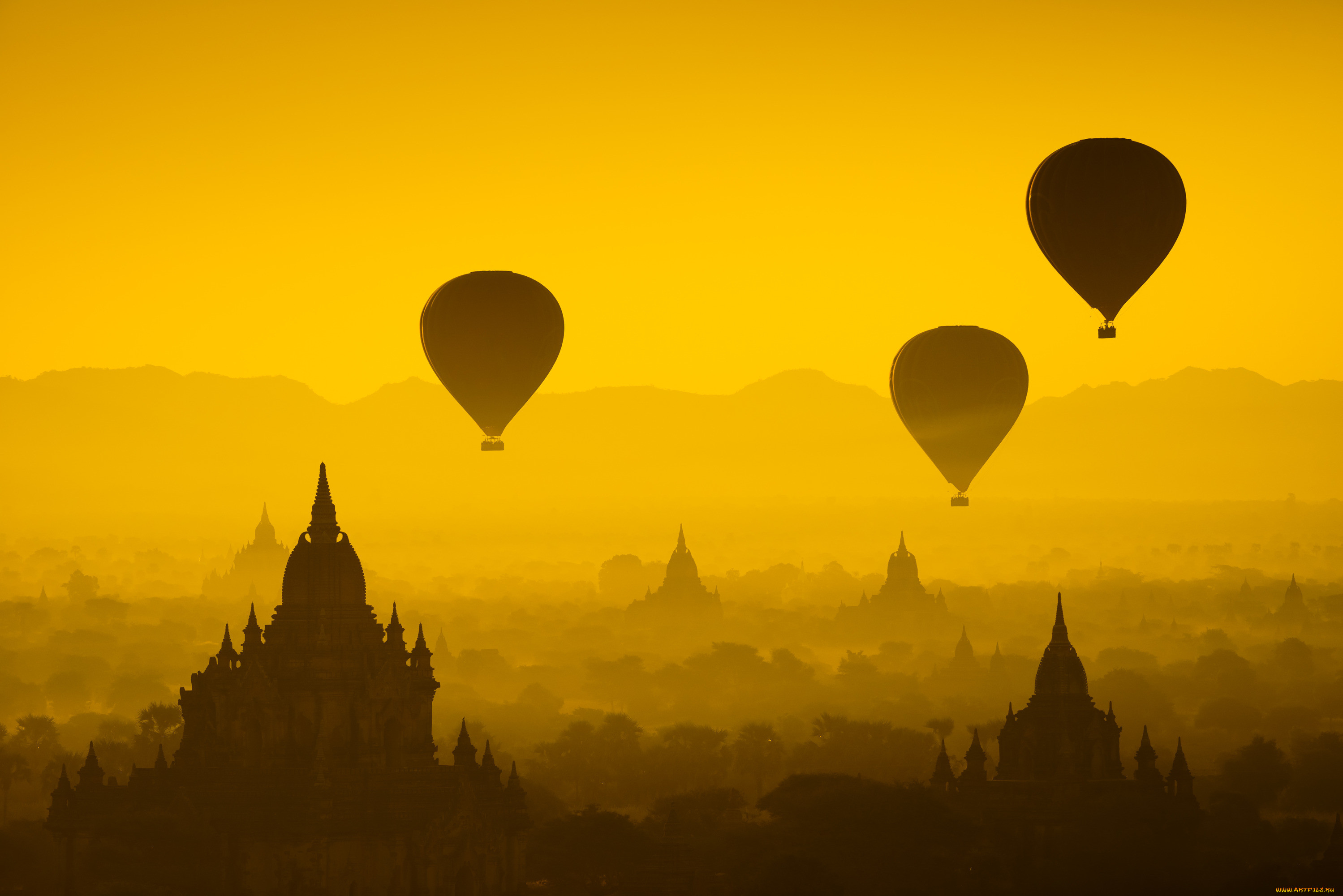 ,  , , , mist, , , palace, temple, forest, sunset, architecture, old, the, lost, town, burma, myanmar, , , , , , , , , , , bagan